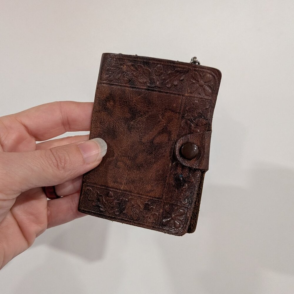 Vintage Leather Key Organizer Brown